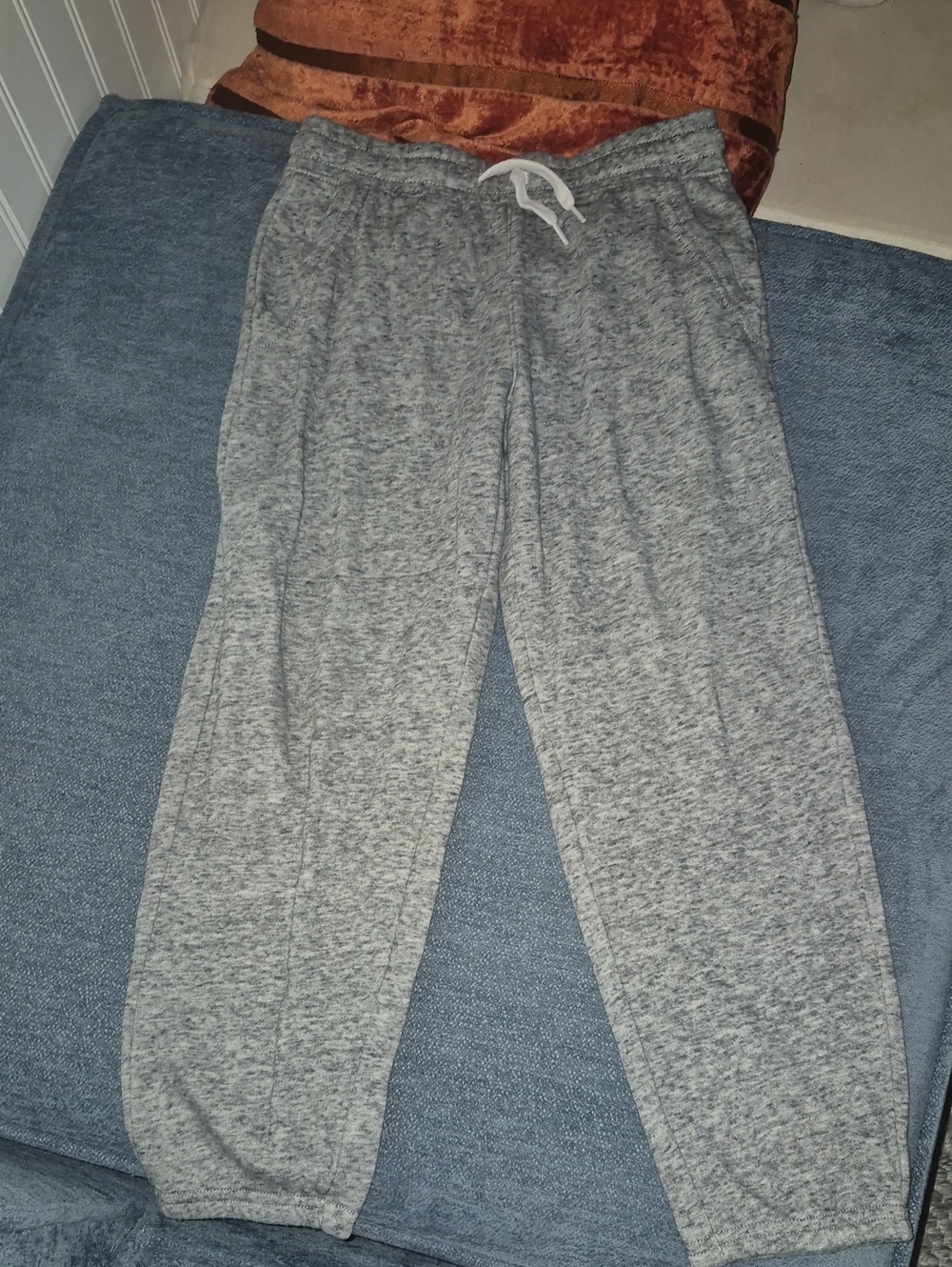 Old Navy Heather Gray Men's Knit Jogger Sweatpants